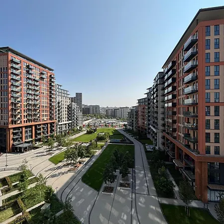 Elegant 2Br BW Apartment 2 Bathrooms -Private Garage A1 Residence BW * בלגרד