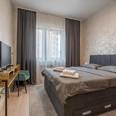 Apartamento Elegant 2Br BW Apartment 2 Bathrooms -Private Garage A1 Residence BW