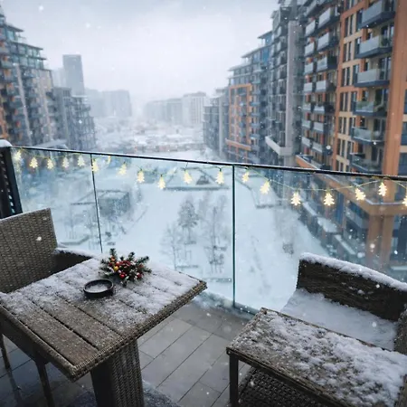 Elegant 2Br BW Apartment 2 Bathrooms -Private Garage A1 Residence BW